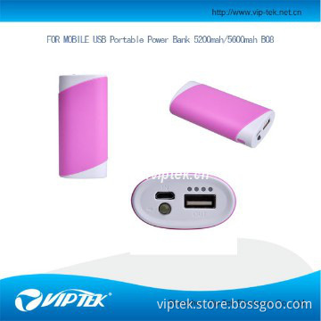 viptek new external li-ion battery and portable powerbank battery